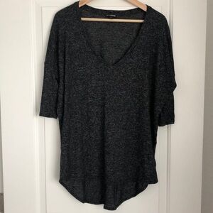 Express Lightweight Sweater - Charcoal